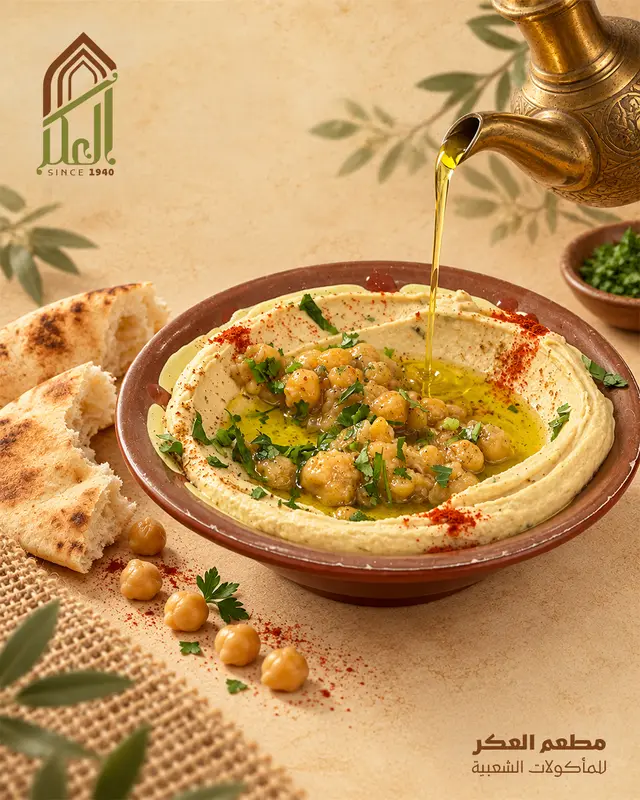 حمص وزيت